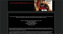 Desktop Screenshot of fiftydeadmenwalkingmovie.com